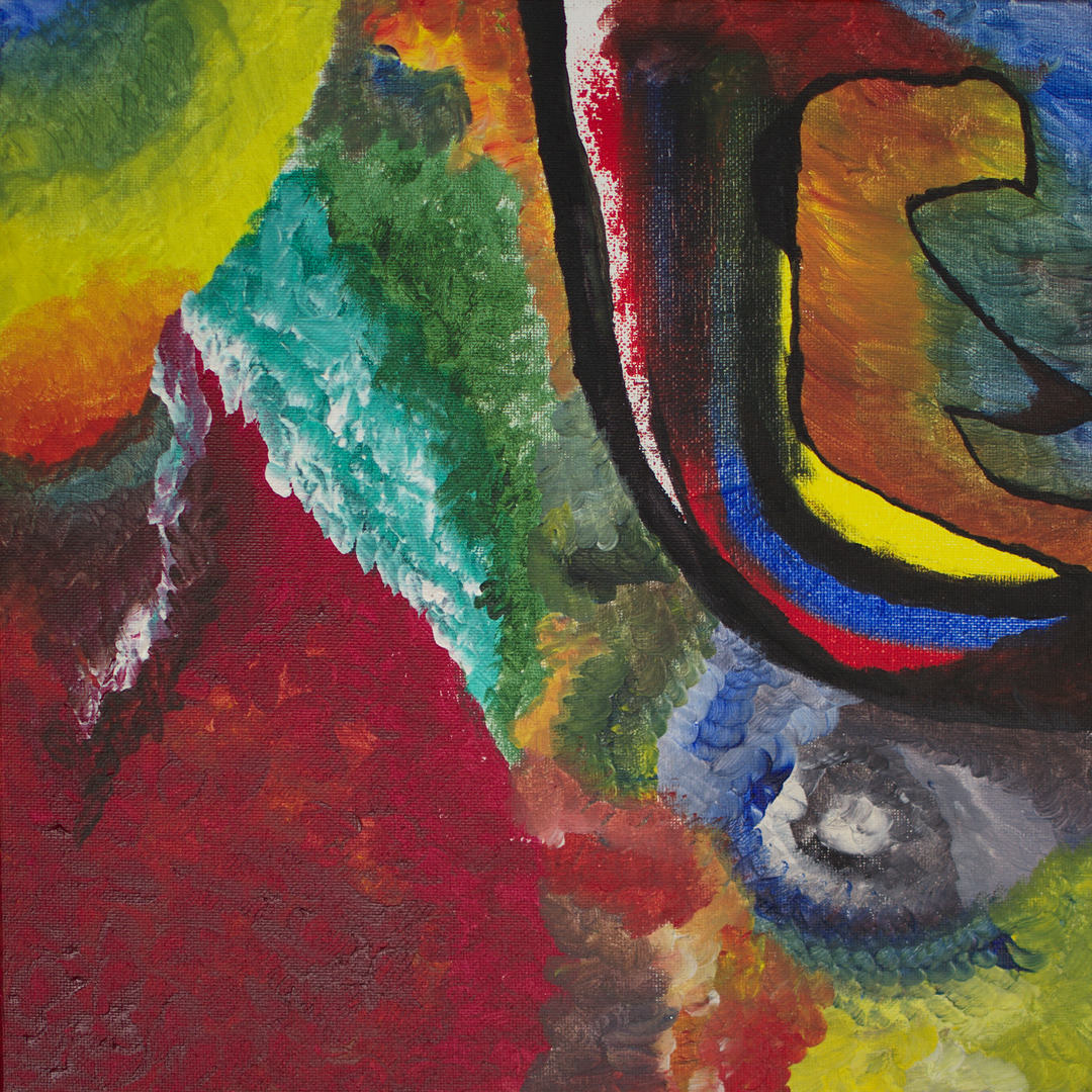 Artwork abstract-collaboration-on-canvas