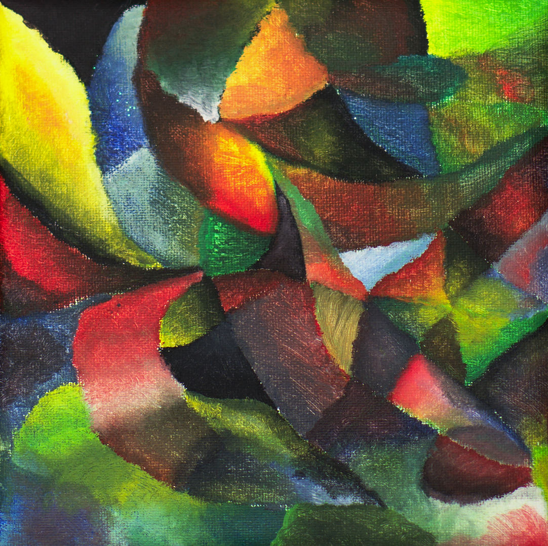 Artwork patterns-on-a-canvas