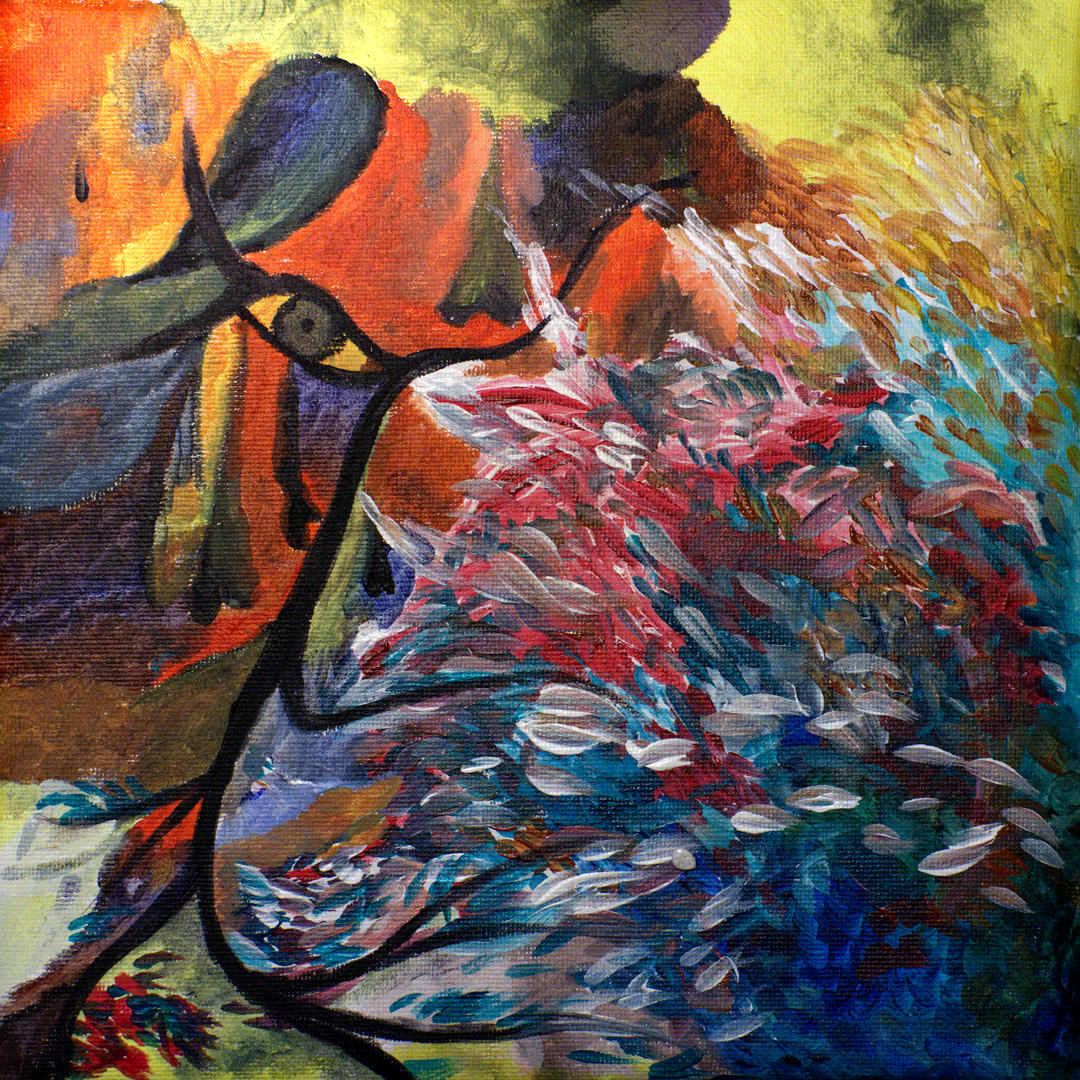 Artwork running-with-the-flowers